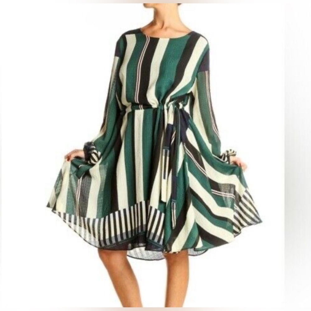 Anthropologie Sunday in Brooklyn striped Dress